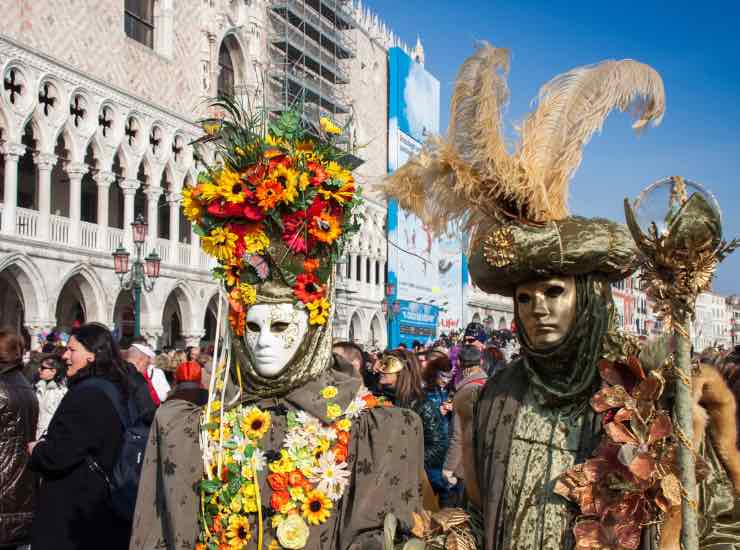 maschere di carnevale a Venezia